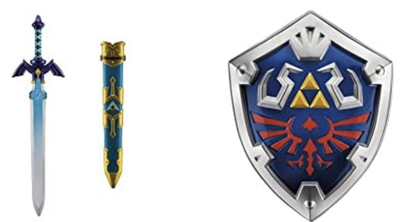 Zelda Breath of the Wild Sword and Shield